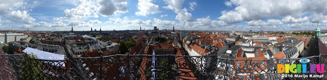 FZ032857-90 View from Roundtower - Rundetaarn